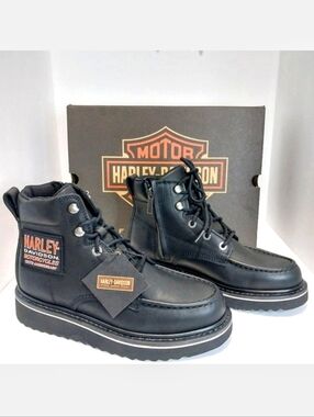 Harley-Davidson 120th Beau Boots, NWT,‎ 7.5M|9W|EUR 40.5